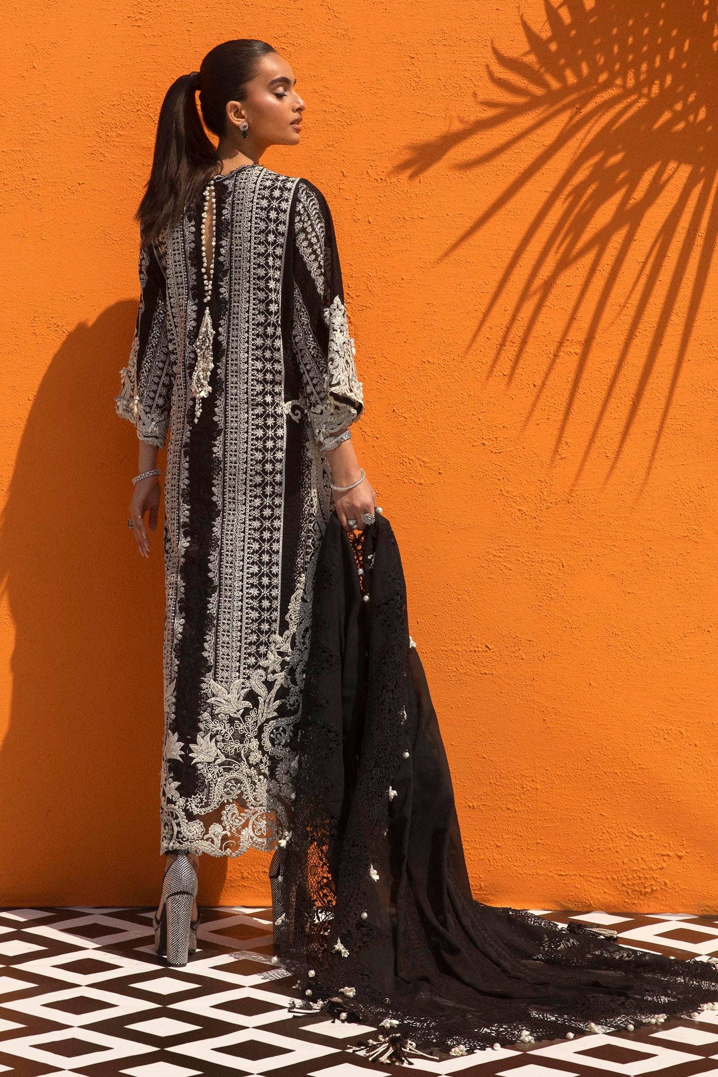 Sana Safinaz | Nura Festive 24 | N241-005-3CJ - Pakistani Designer Dress - by Sana Safinaz | Type: Formal - 100% Original at Saira Sultan