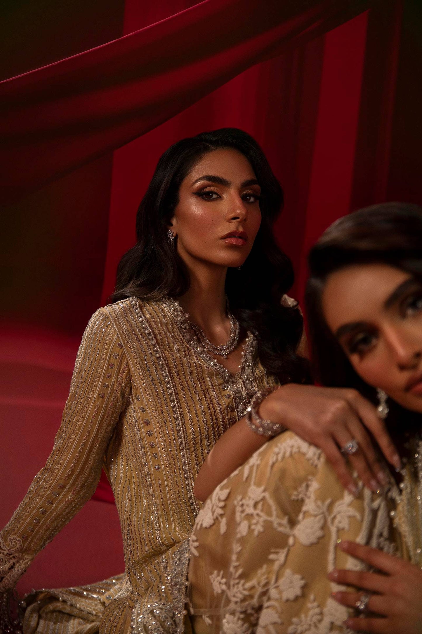 Sana Safinaz | Nura Festive 24 | N241-008-3CJ - Pakistani Designer Dress - by Sana Safinaz | Type: Bridal - 100% Original at Saira Sultan