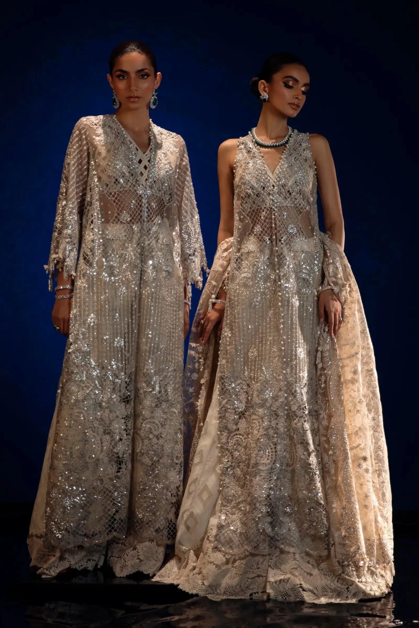 Sana Safinaz | Nura Festive 24 | N241-001-3CT - Pakistani Designer Dress - by Sana Safinaz | Type: Formal - 100% Original at Saira Sultan