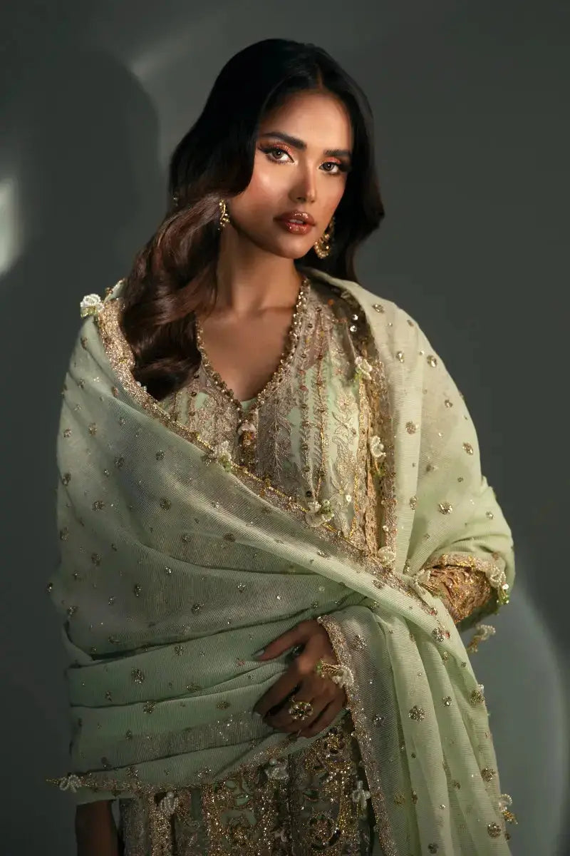 Sana Safinaz | Nura Festive 2023 | N233-007-CV - Pakistani Designer Dress - by Sana Safinaz | Type: Bridal - 100% Original at Saira Sultan