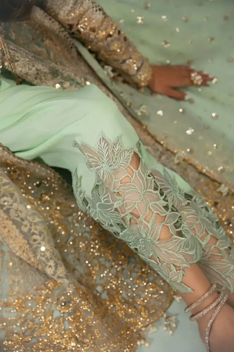 Sana Safinaz | Nura Festive 2023 | N233-007-CV - Pakistani Designer Dress - by Sana Safinaz | Type: Bridal - 100% Original at Saira Sultan