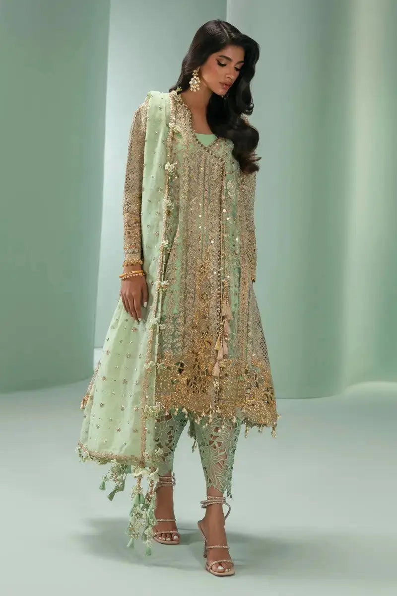 Sana Safinaz | Nura Festive 2023 | N233-007-CV - Pakistani Designer Dress - by Sana Safinaz | Type: Bridal - 100% Original at Saira Sultan
