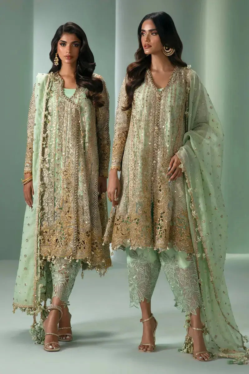Sana Safinaz | Nura Festive 2023 | N233-007-CV - Pakistani Designer Dress - by Sana Safinaz | Type: Bridal - 100% Original at Saira Sultan