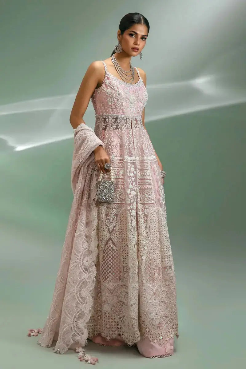 Sana Safinaz | Nura Festive 2023 | N233-002-CT - Pakistani Designer Dress - by Sana Safinaz | Type: Bridal - 100% Original at Saira Sultan