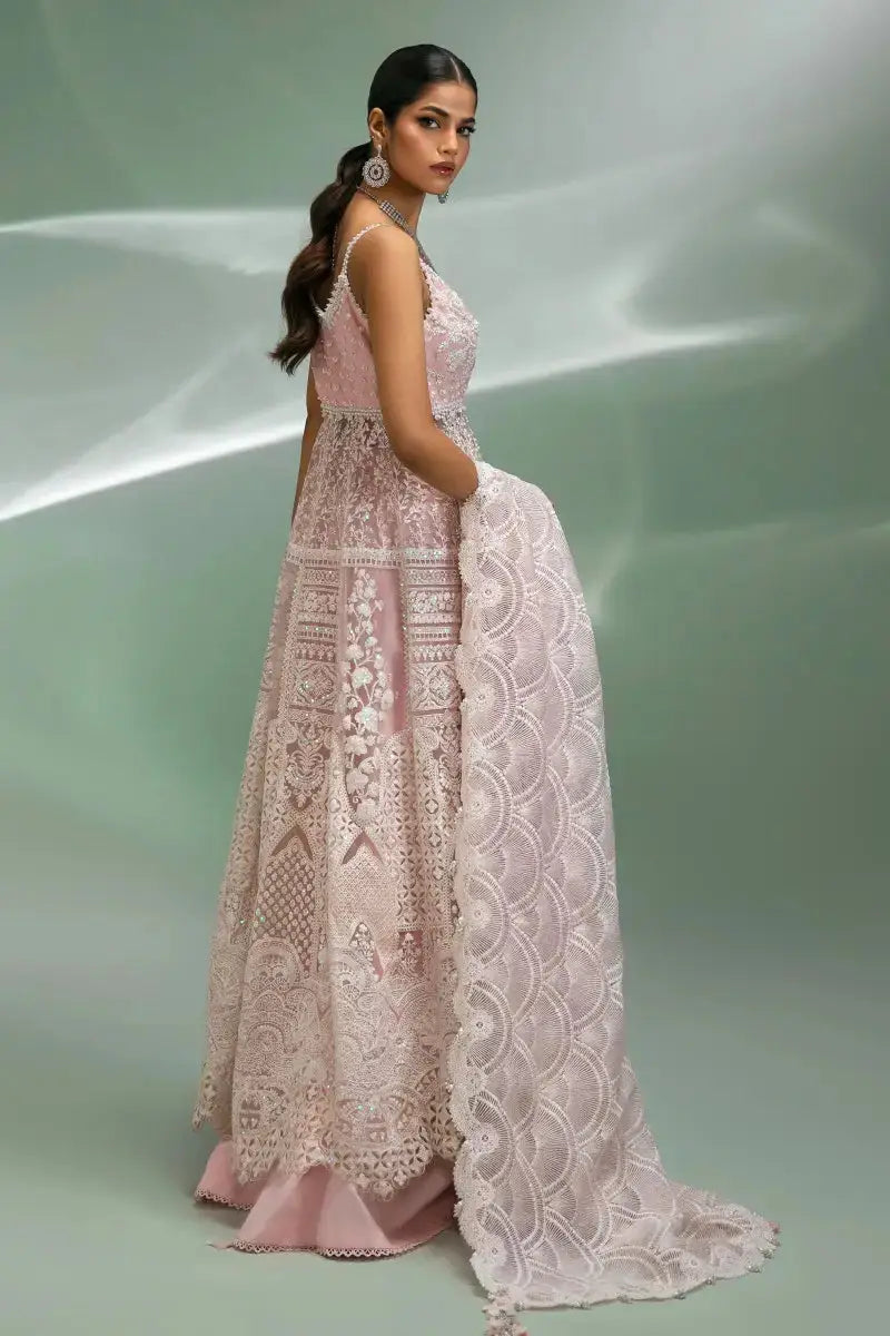 Sana Safinaz | Nura Festive 2023 | N233-002-CT - Pakistani Designer Dress - by Sana Safinaz | Type: Bridal - 100% Original at Saira Sultan