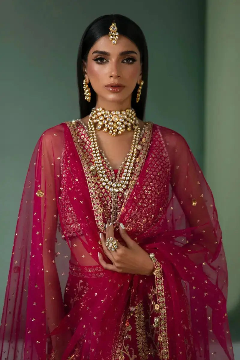Sana Safinaz | Nura Festive 2023 | N233-004-CT - Pakistani Designer Dress - by Sana Safinaz | Type: Bridal - 100% Original at Saira Sultan