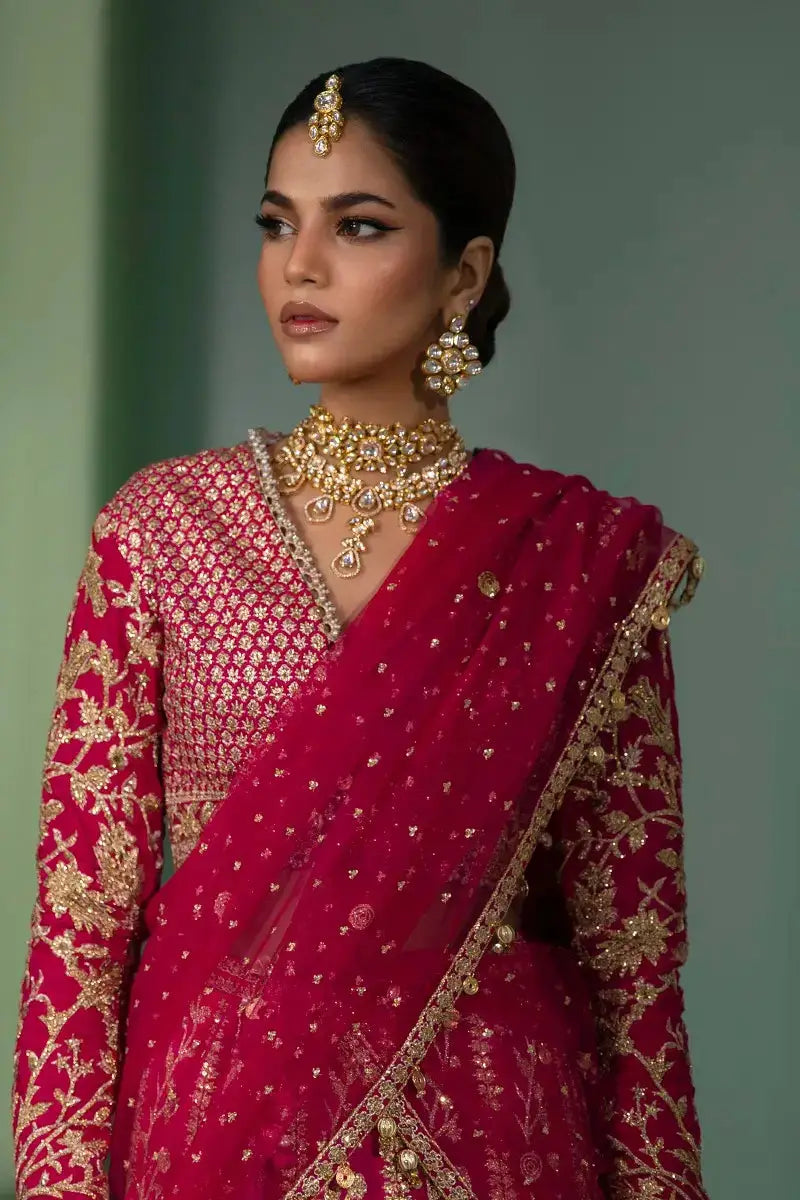 Sana Safinaz | Nura Festive 2023 | N233-004-CT - Pakistani Designer Dress - by Sana Safinaz | Type: Bridal - 100% Original at Saira Sultan