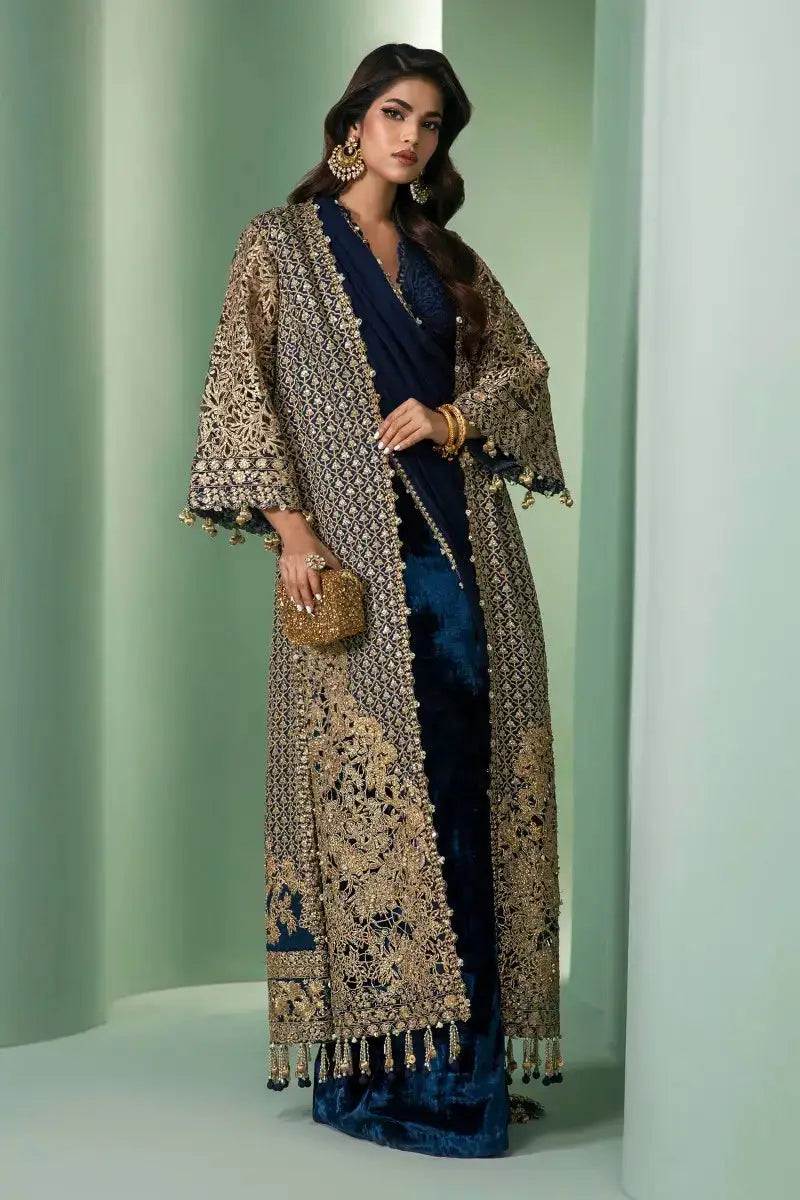 Sana Safinaz | Nura Festive 2023 | N233-006-CJ - Pakistani Designer Dress - by Sana Safinaz | Type: Bridal - 100% Original at Saira Sultan