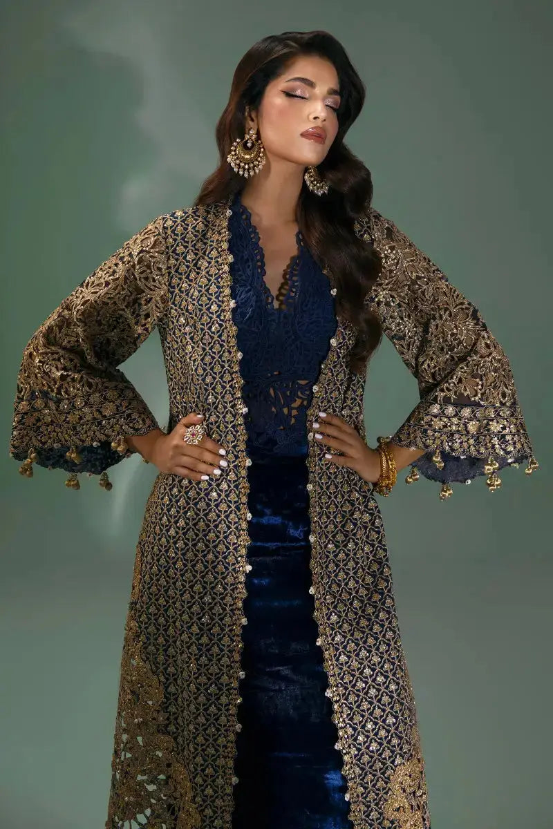 Sana Safinaz | Nura Festive 2023 | N233-006-CJ - Pakistani Designer Dress - by Sana Safinaz | Type: Bridal - 100% Original at Saira Sultan
