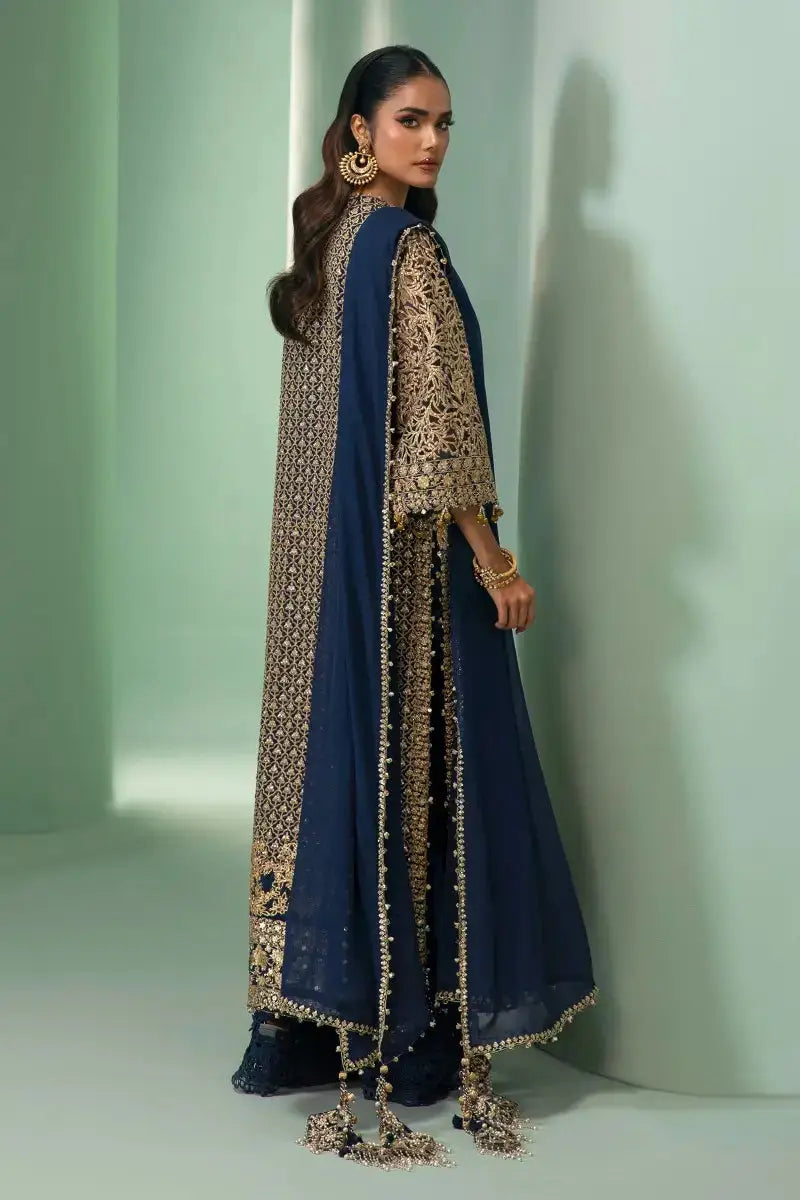 Sana Safinaz | Nura Festive 2023 | N233-006-CJ - Pakistani Designer Dress - by Sana Safinaz | Type: Bridal - 100% Original at Saira Sultan