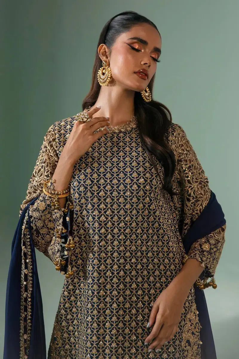 Sana Safinaz | Nura Festive 2023 | N233-006-CJ - Pakistani Designer Dress - by Sana Safinaz | Type: Bridal - 100% Original at Saira Sultan