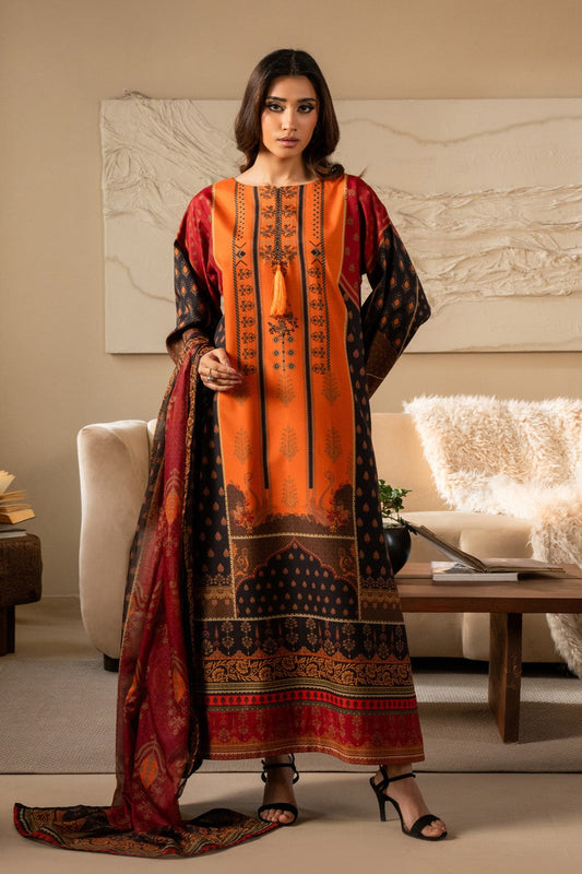 Maryum N Maria | Nazm Collection | SELENA - MS50463 XS Orange Silk