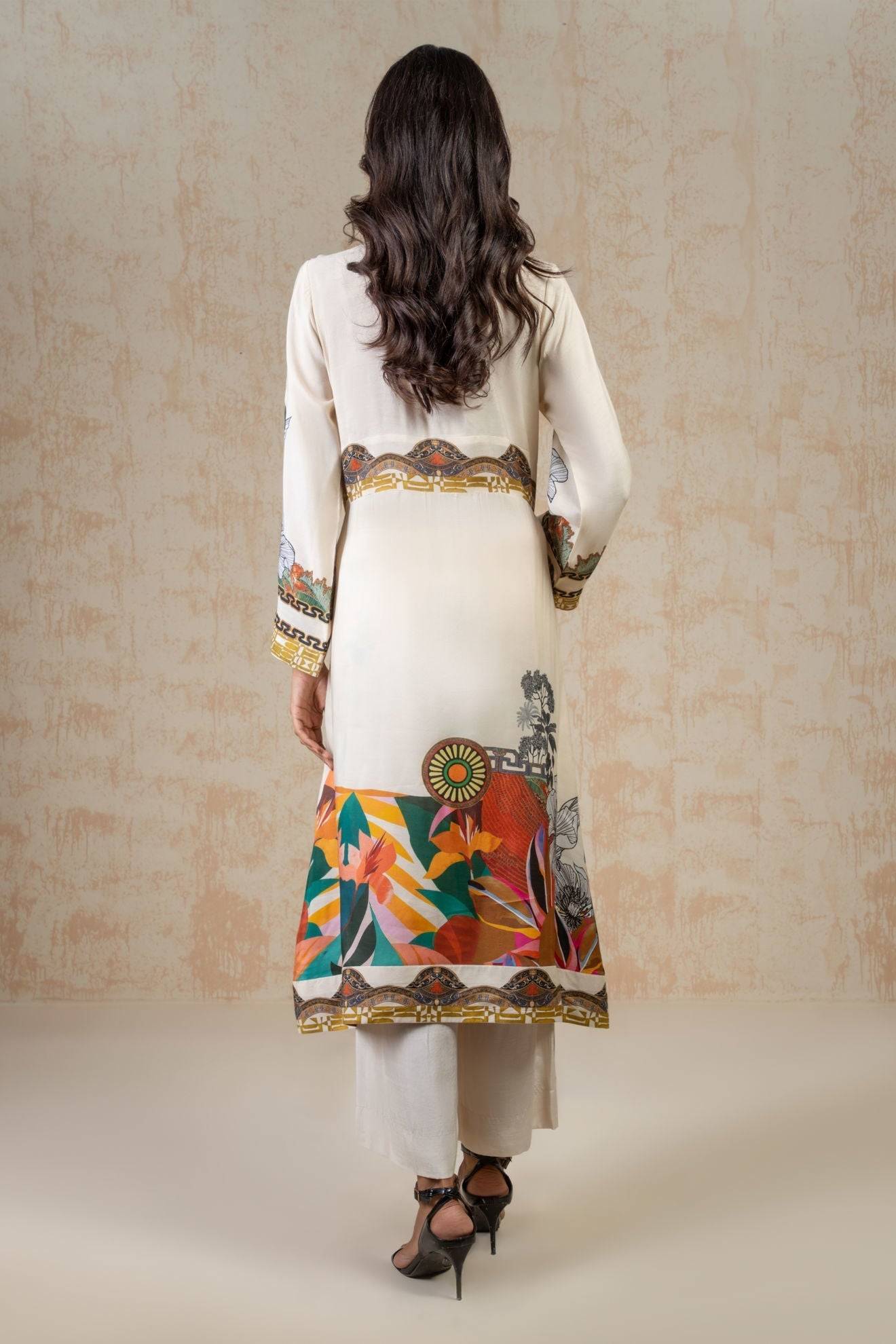 Shamaeel Ansari | Daily Pret Wear | ECK-21 - Pakistani Designer Dress - by Shamaeel Ansari | Type: Luxury - 100% Original at Saira Sultan