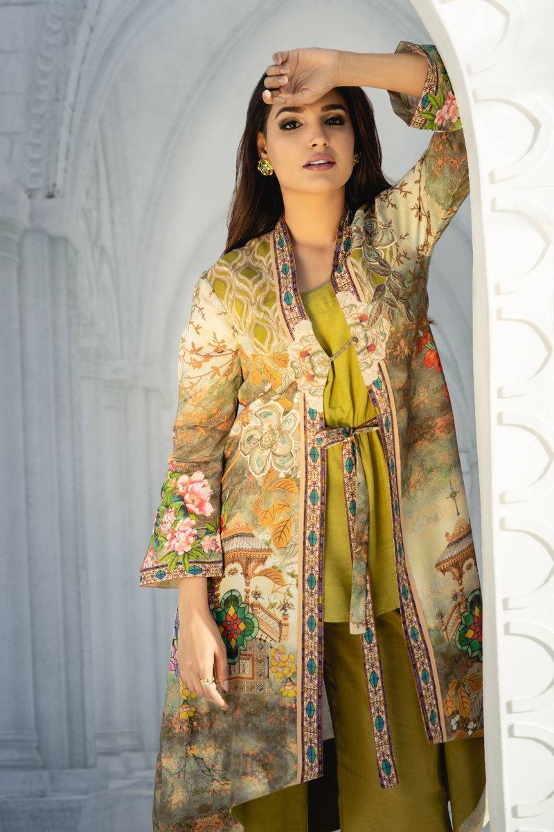 Shamaeel Ansari | Daily Pret Wear | ECK - 02 - Pakistani Designer Dress - by Shamaeel Ansari | Type: Luxury - 100% Original at Saira Sultan