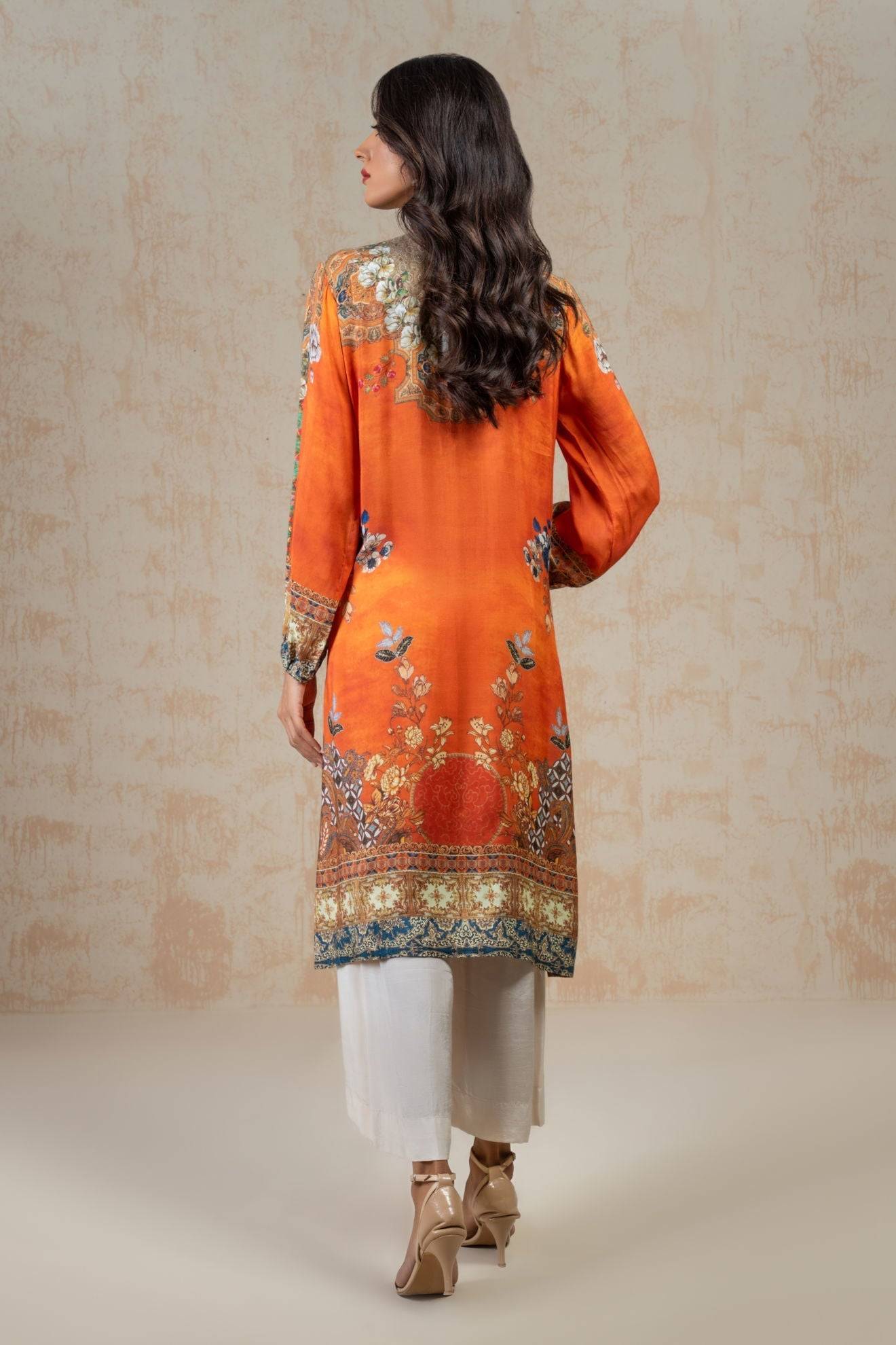 Shamaeel Ansari | Daily Pret Wear | ECK-24 - Pakistani Designer Dress - by Shamaeel Ansari | Type: Luxury - 100% Original at Saira Sultan
