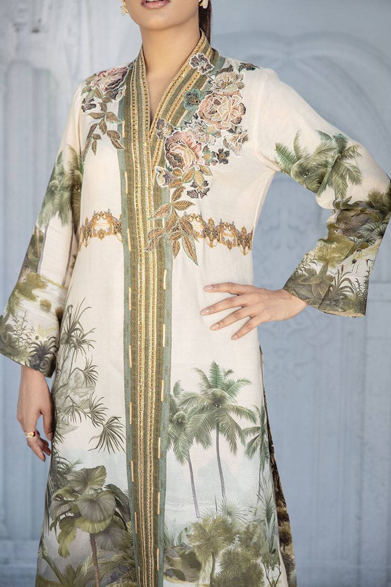 Shamaeel Ansari | Daily Pret Wear | ECK - 03 - Pakistani Designer Dress - by Shamaeel Ansari | Type: Luxury - 100% Original at Saira Sultan