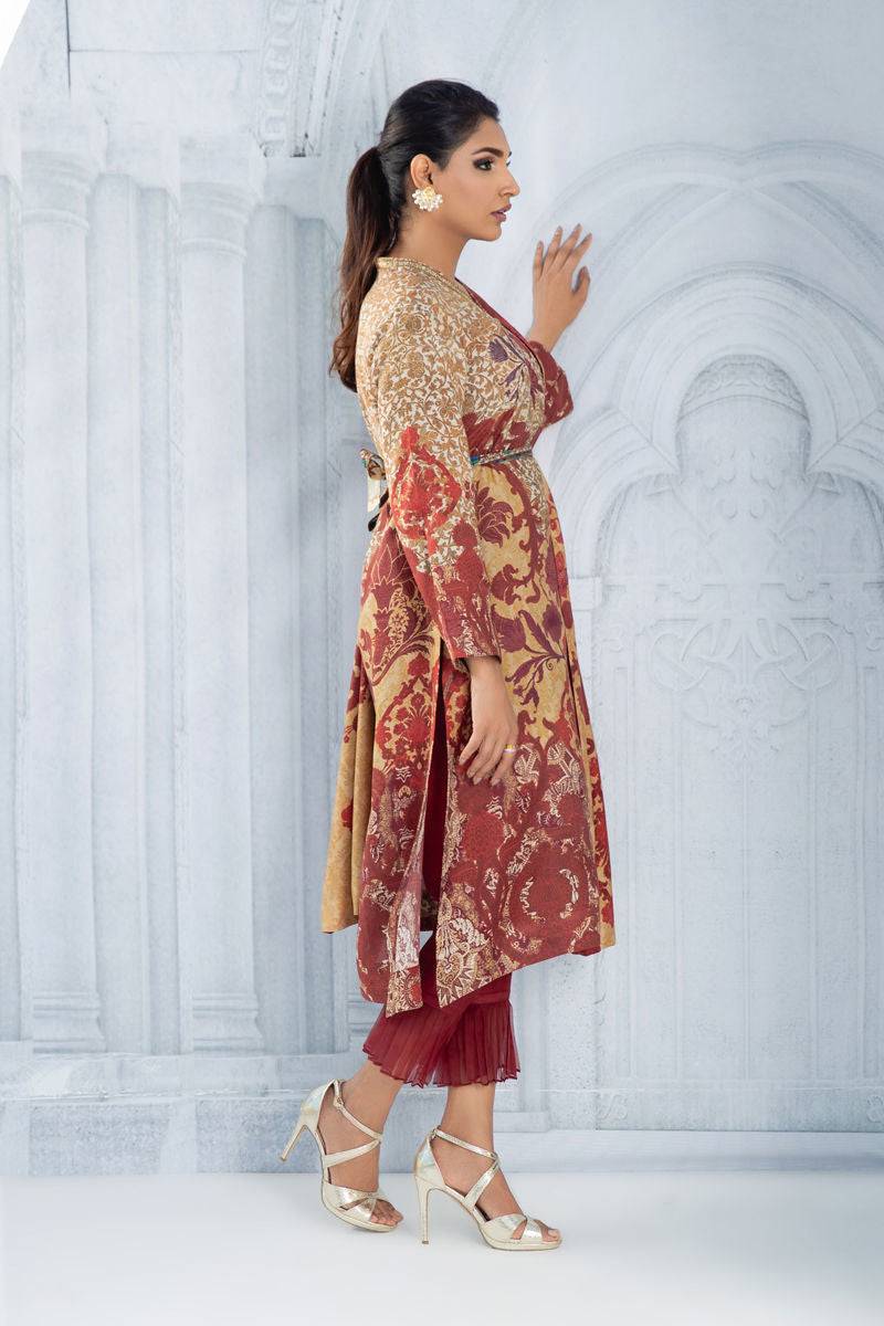 Shamaeel Ansari | Daily Pret Wear | ECK - 04 - Pakistani Designer Dress - by Shamaeel Ansari | Type: Luxury - 100% Original at Saira Sultan