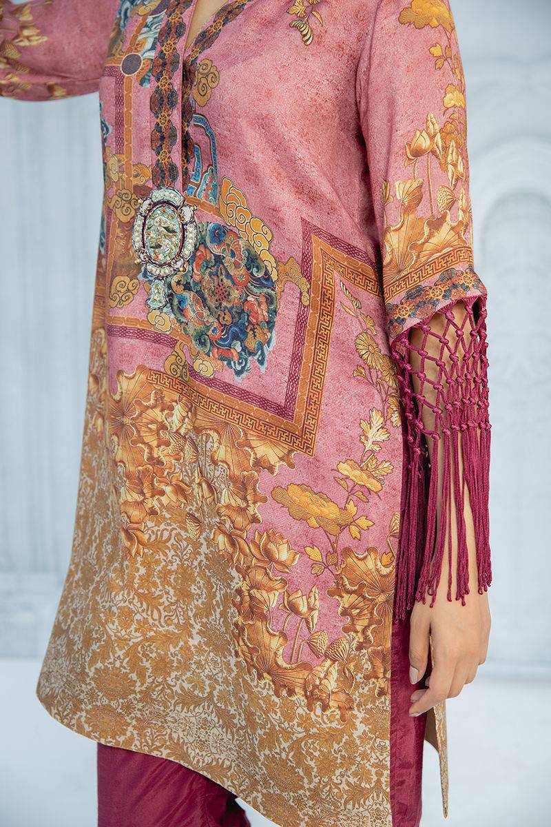 Shamaeel Ansari | Daily Pret Wear | ECK - 05 - Pakistani Designer Dress - by Shamaeel Ansari | Type: Luxury - 100% Original at Saira Sultan