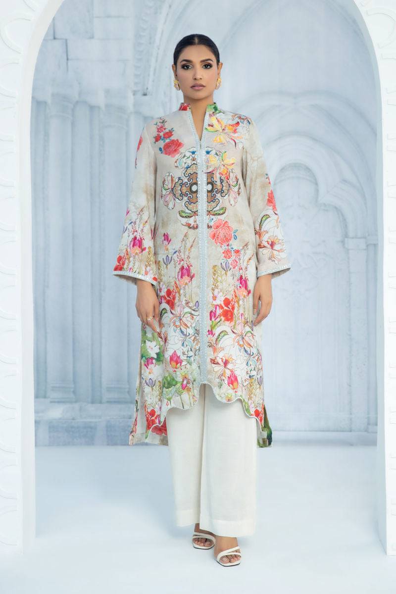 Shamaeel Ansari | Daily Pret Wear | ECK - 06 - Pakistani Designer Dress - by Shamaeel Ansari | Type: Luxury - 100% Original at Saira Sultan