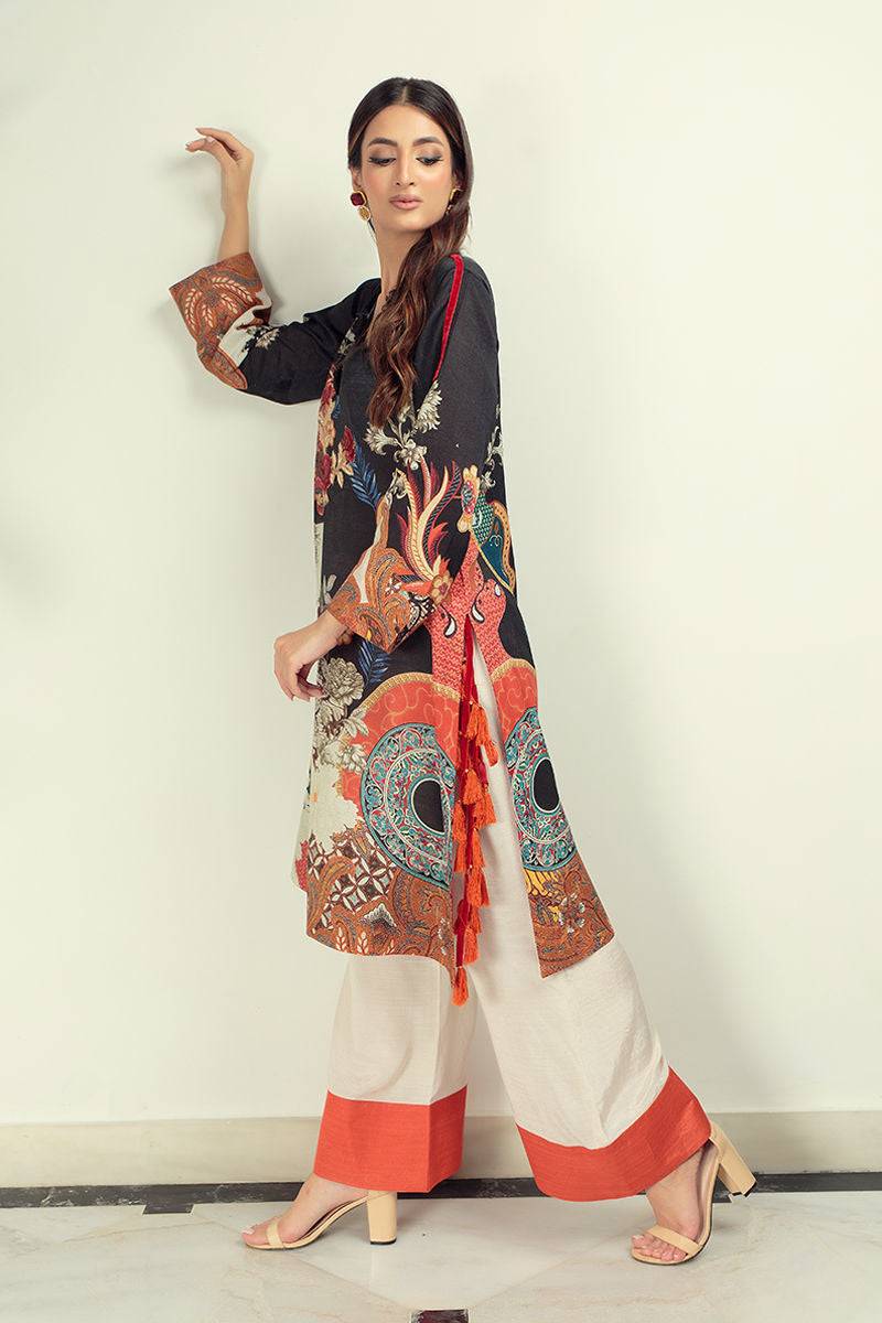 Shamaeel Ansari | Daily Pret Wear | ECK-10 - Pakistani Designer Dress - by Shamaeel Ansari | Type: Luxury - 100% Original at Saira Sultan