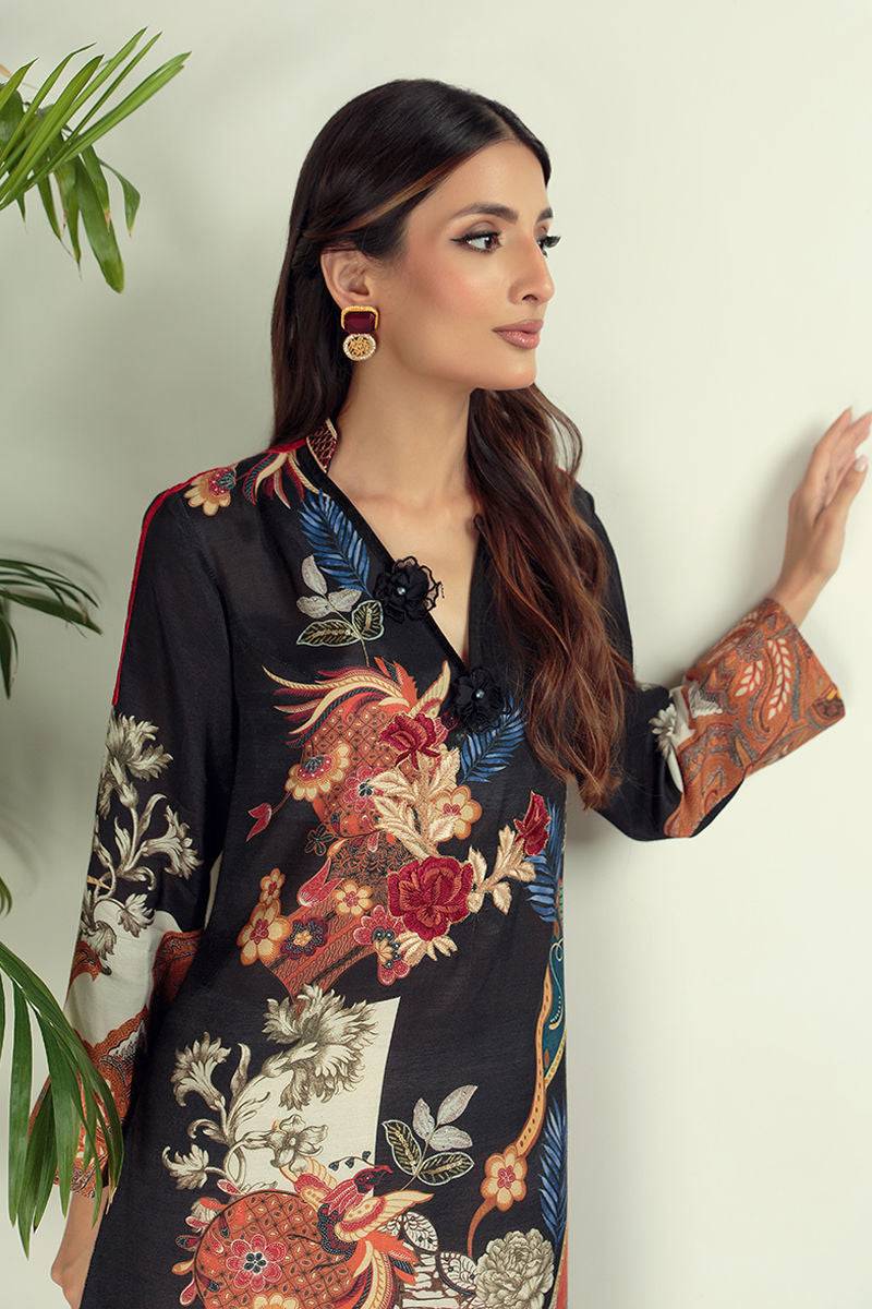 Shamaeel Ansari | Daily Pret Wear | ECK-10 - Pakistani Designer Dress - by Shamaeel Ansari | Type: Luxury - 100% Original at Saira Sultan