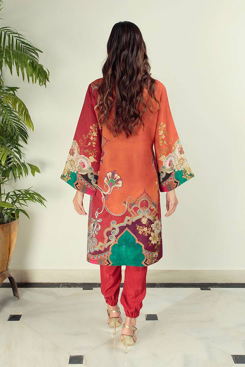Shamaeel Ansari | Daily Pret Wear | ECK-07 - Pakistani Designer Dress - by Shamaeel Ansari | Type: Luxury - 100% Original at Saira Sultan