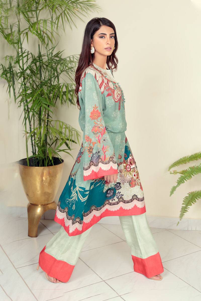 Shamaeel Ansari | Daily Pret Wear | ECK - 16 - Pakistani Designer Dress - by Shamaeel Ansari | Type: Luxury - 100% Original at Saira Sultan