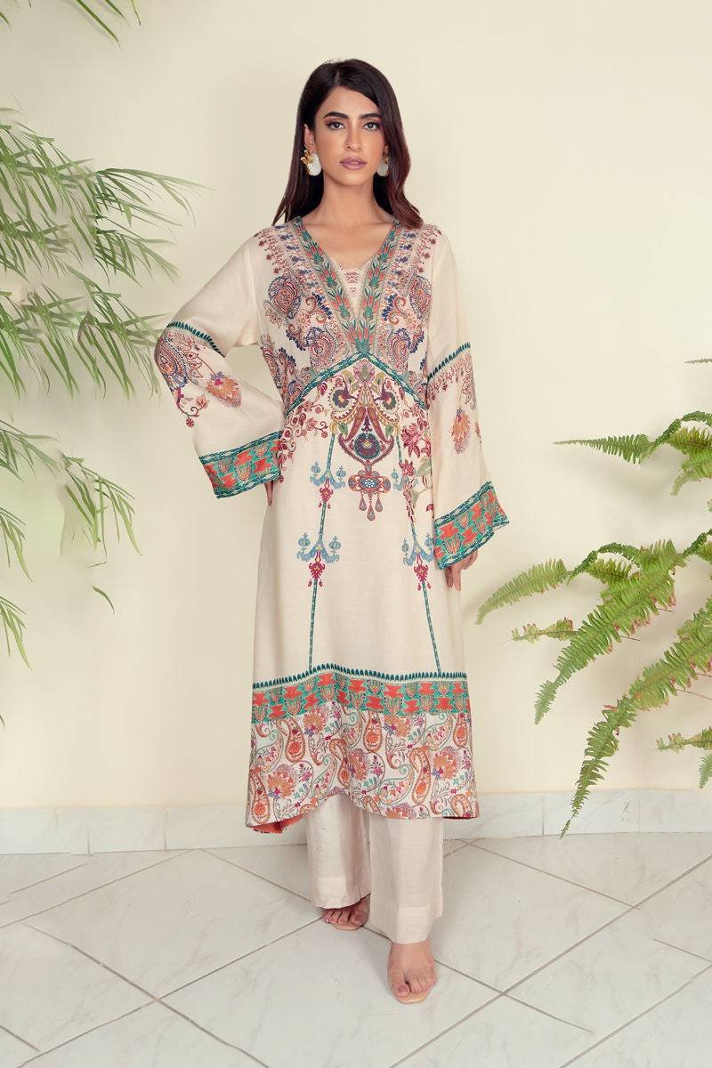 Shamaeel Ansari | Daily Pret Wear | ECK - 14 - Pakistani Designer Dress - by Shamaeel Ansari | Type: Luxury - 100% Original at Saira Sultan