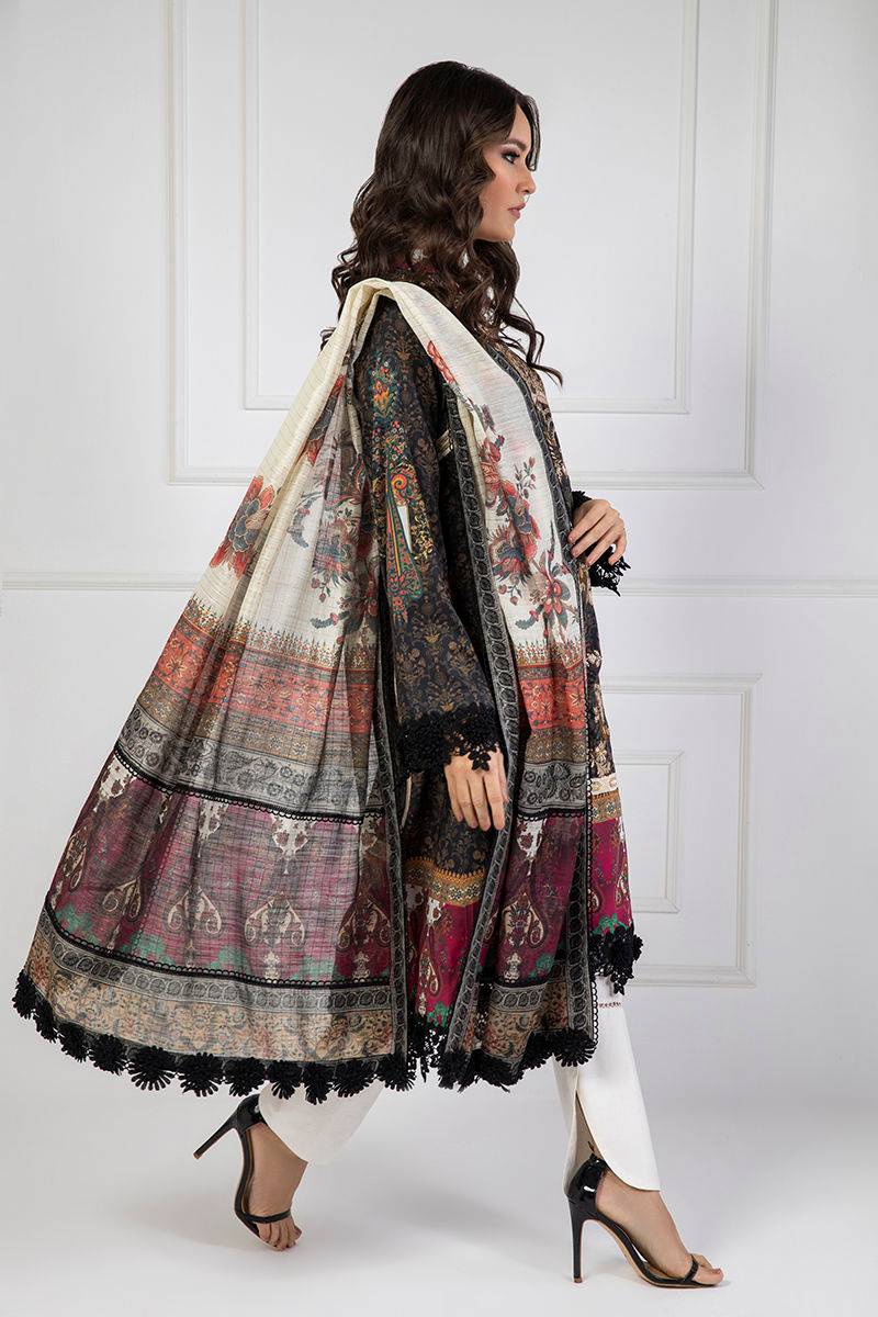 Shamaeel Ansari | Lawn 24 | LV113 - Pakistani Designer Dress - by Shamaeel Ansari | Type: Luxury - 100% Original at Saira Sultan