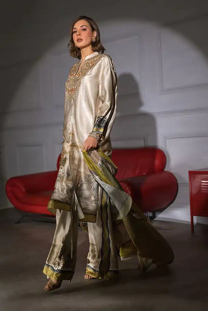 Sobia Nazir | Silk Collection 23 | 01 - Pakistani Designer Dress - by Sobia Nazir | Type: Luxury - 100% Original at Saira Sultan