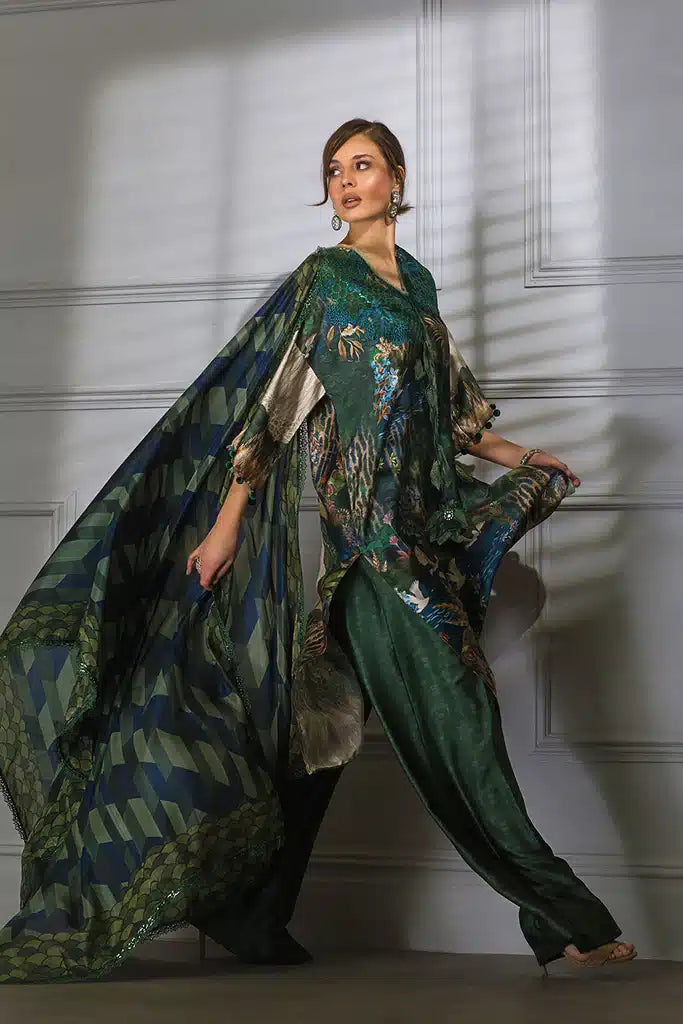 Sobia Nazir | Silk Collection 23 | 06 - Pakistani Designer Dress - by Sobia Nazir | Type: Luxury - 100% Original at Saira Sultan