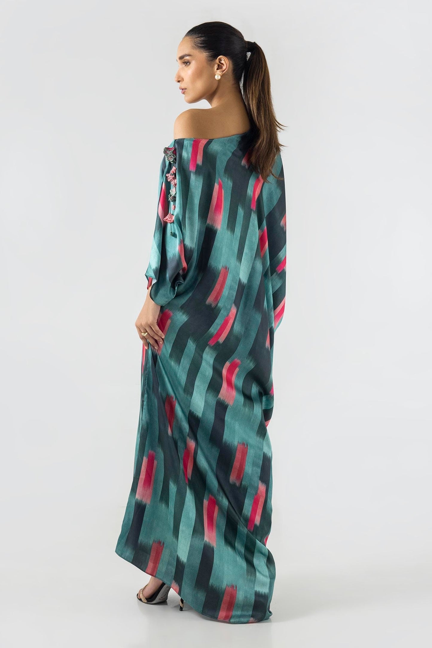 Sana Safinaz | Silk Tunics | SS24STP180 S Multicolor Poly Satin