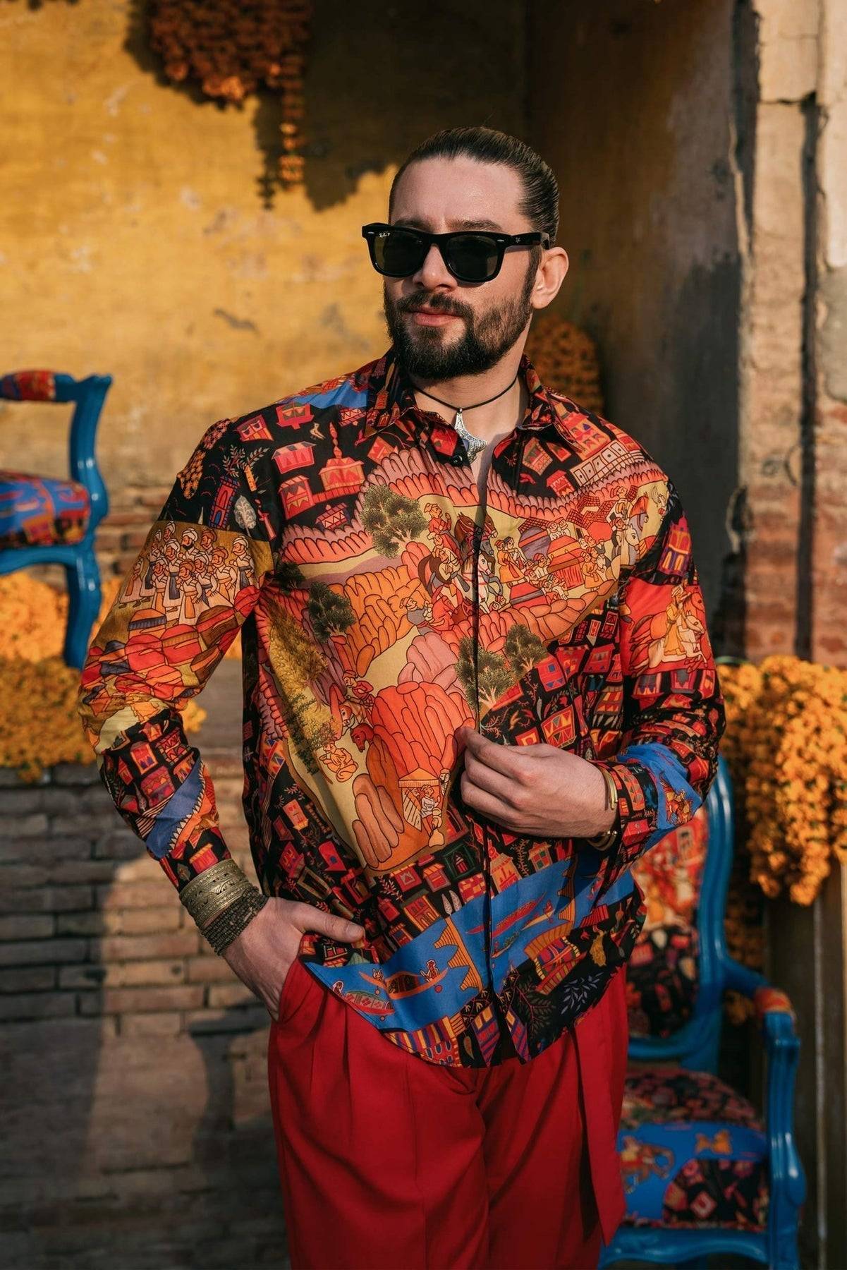 Pakistani Menswear | Tutinama - Pakistani Designer Dress - by Fahad Hussayn | Type: MensWear - 100% Original at Saira Sultan