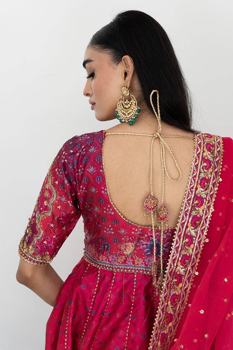 Mina Hassan | Formal Dholki Collection | Mehru - Pakistani Designer Dress - by Mina Hassan | Type: Ladies Clothes - 100% Original at Saira Sultan