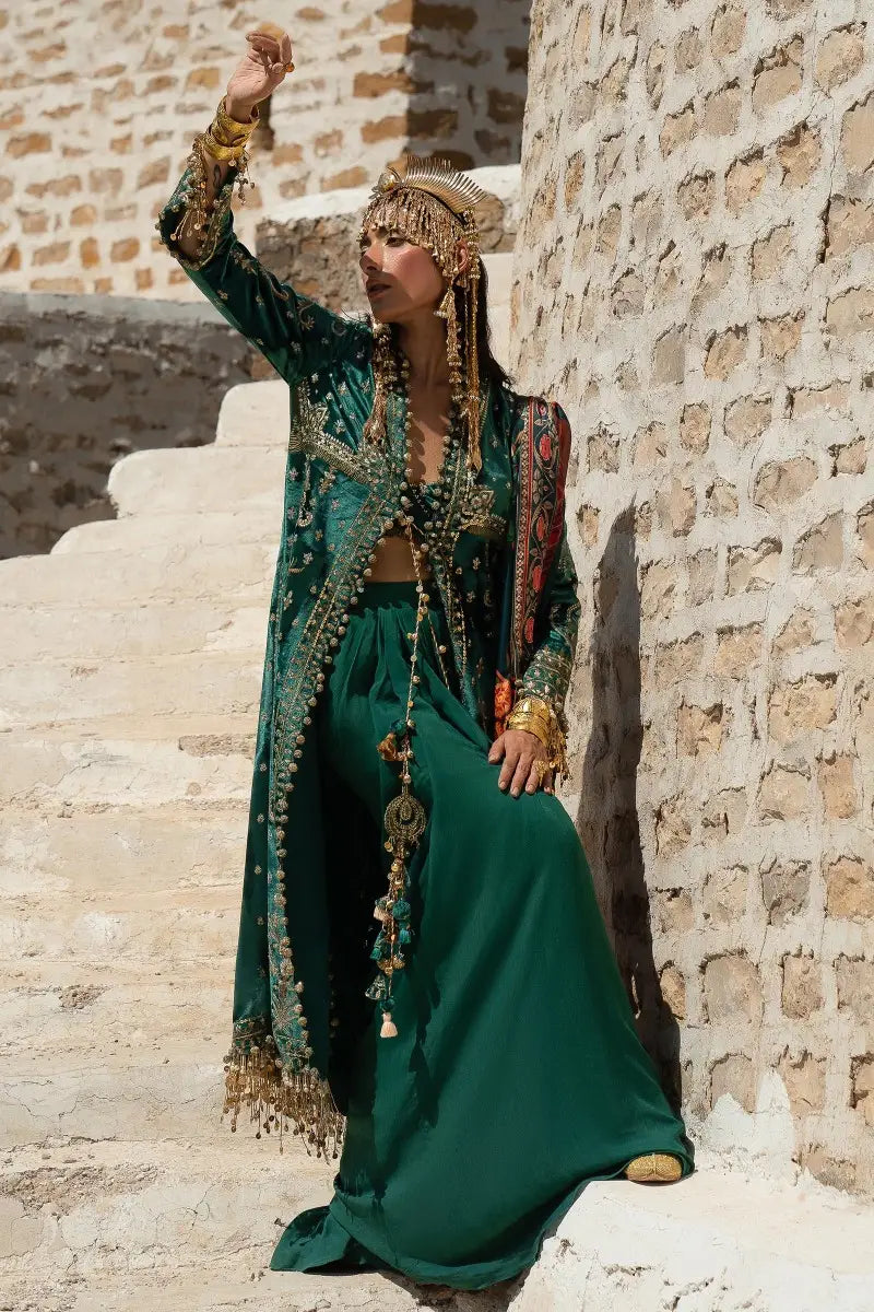 Sana Safinaz | Winter Luxury 23 | V231-002-CP - Pakistani Designer Dress - by Sana Safinaz | Type: Luxury - 100% Original at Saira Sultan