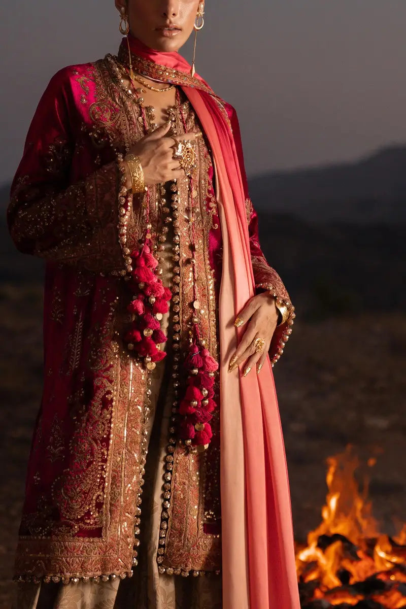Sana Safinaz | Winter Luxury 23 | V231-004-DE - Pakistani Designer Dress - by Sana Safinaz | Type: Luxury - 100% Original at Saira Sultan