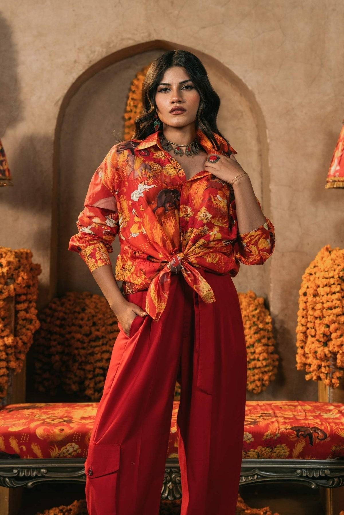 Fahad Hussayn | Lawn Banger | Vameq - Pakistani Designer Dress - by Fahad Hussayn | Type: Ladies Clothes - 100% Original at Saira Sultan