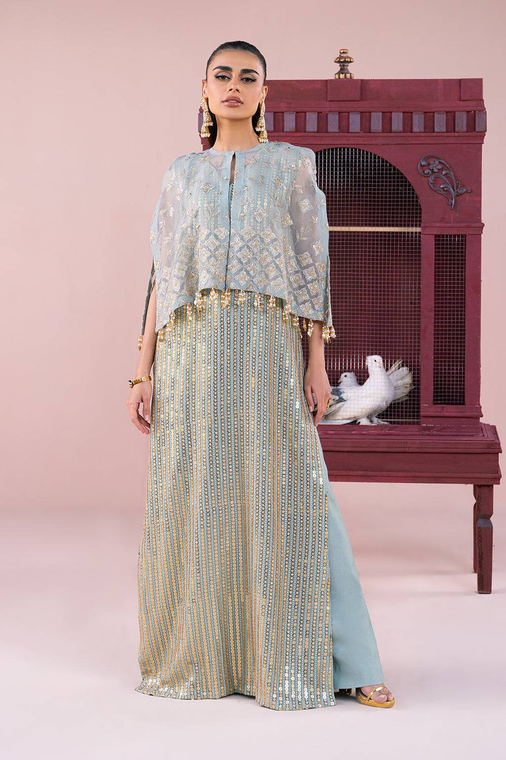 Vanya | Fareesha Formals | FR-09 - Pakistani Designer Dress - by Vanya | Type: Formal - 100% Original at Saira Sultan