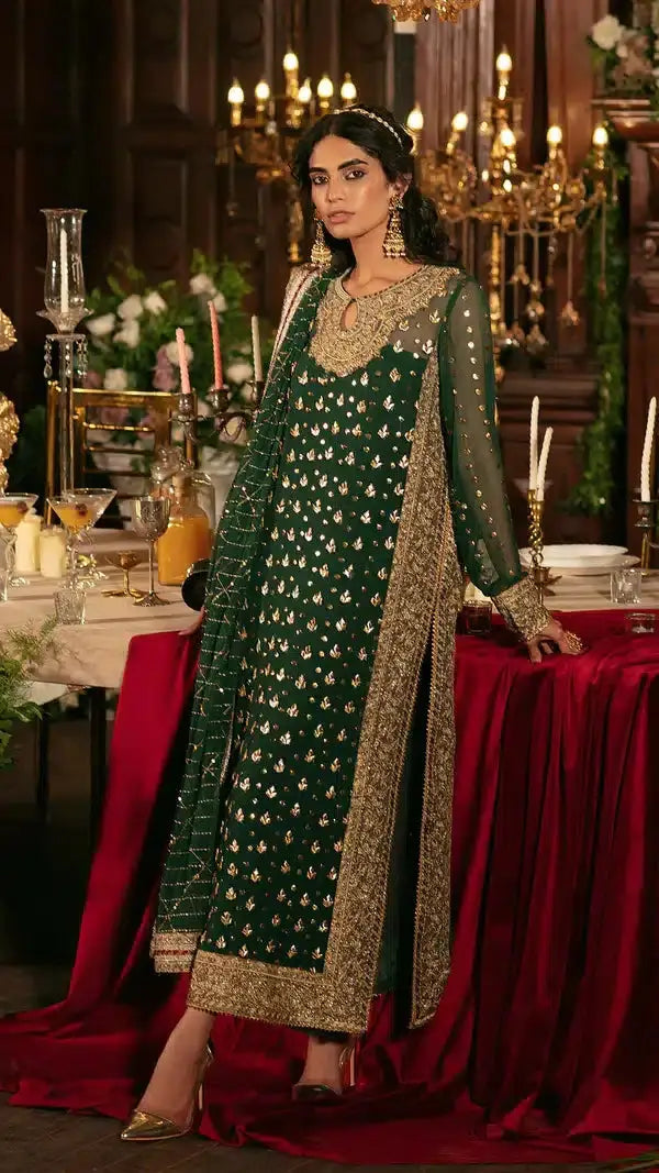 Vanya | Mishri Exclusive Wedding 23 | MS-09 - Pakistani Designer Dress - by Vanya | Type: Bridal - 100% Original at Saira Sultan