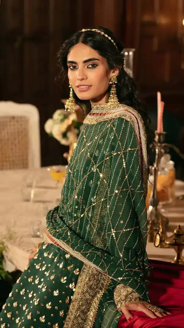 Vanya | Mishri Exclusive Wedding 23 | MS-09 - Pakistani Designer Dress - by Vanya | Type: Bridal - 100% Original at Saira Sultan