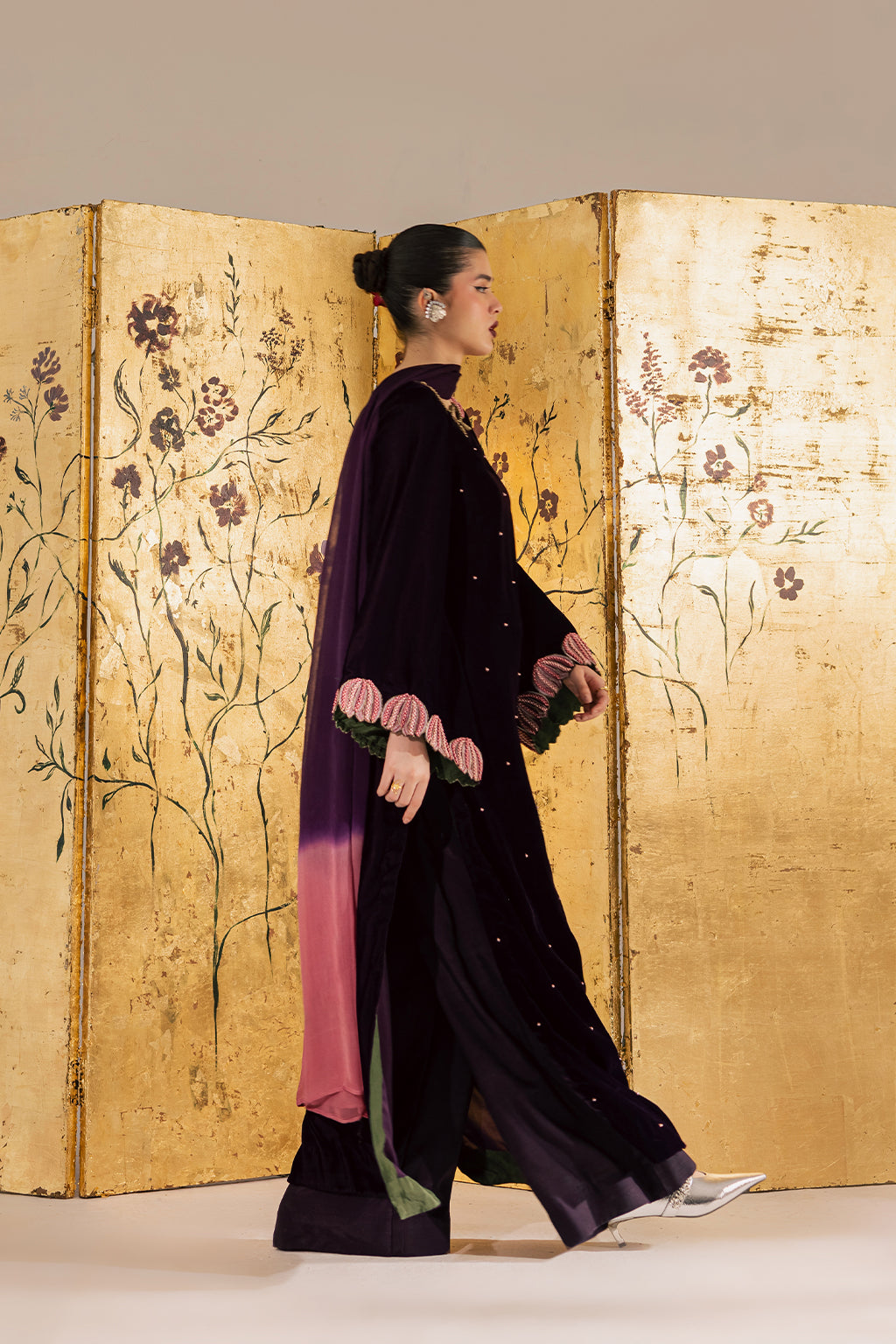 Vanya | Velvet Muse | KV-59 by Vanya - Designer Dress - Type : Ladies Clothes - Available at Saira Sultan - 100% Original