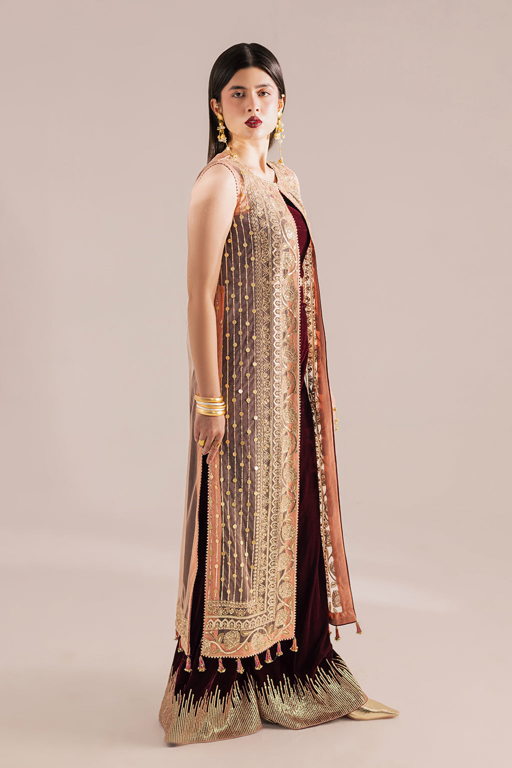 Vanya | Velvet Muse | KV-64 by Vanya - Designer Dress - Type : Ladies Clothes - Available at Saira Sultan - 100% Original