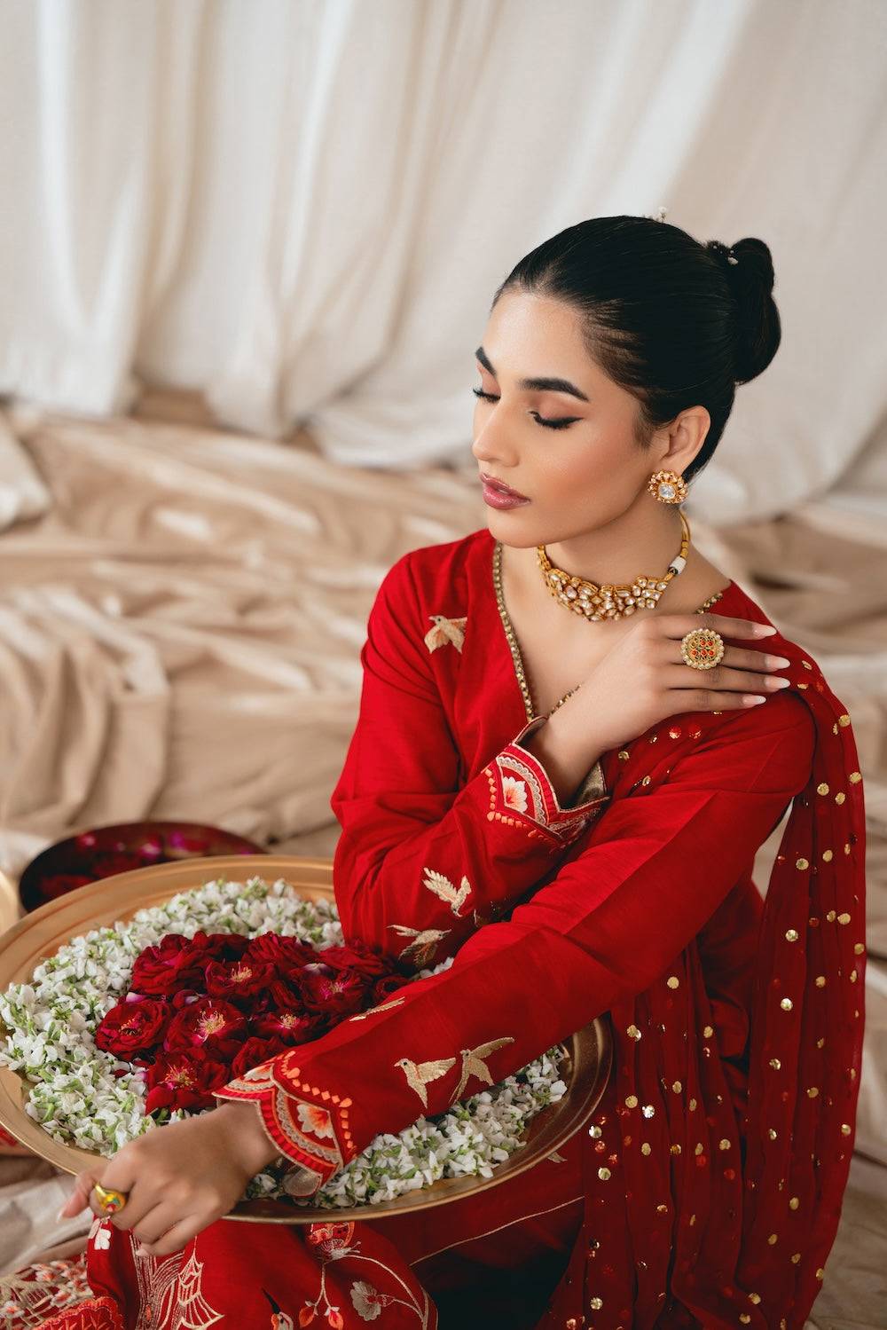 Vintage | Eid Edit 24 | Geet - Pakistani Designer Dress - by Vintage | Type: Luxury - 100% Original at Saira Sultan