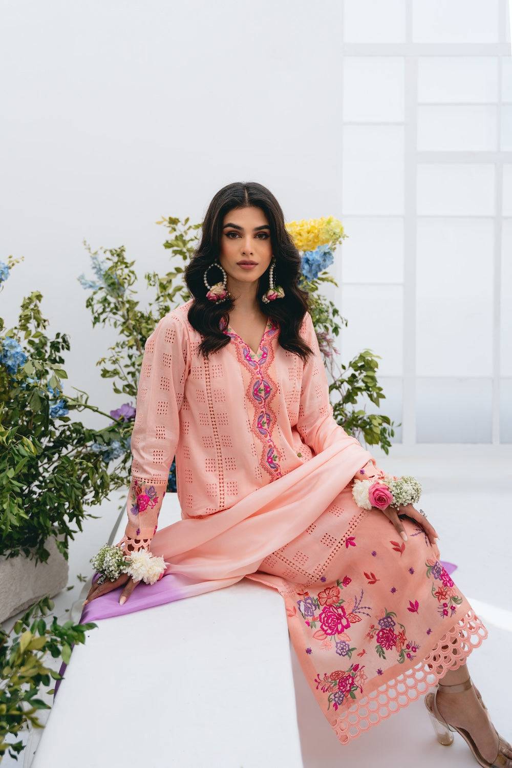 Vintage | Eid Edit 24 | Rumeha - Pakistani Designer Dress - by Vintage | Type: Luxury - 100% Original at Saira Sultan