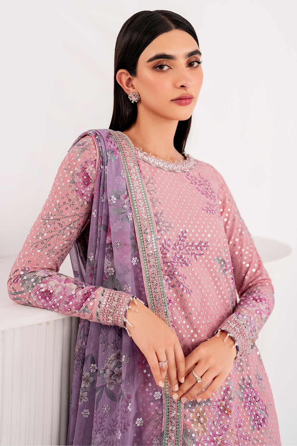 Jazmin | Formals Collection | CHIFFON UC-3061 - Pakistani Designer Dress - by Jazmin | Type: Formal - 100% Original at Saira Sultan