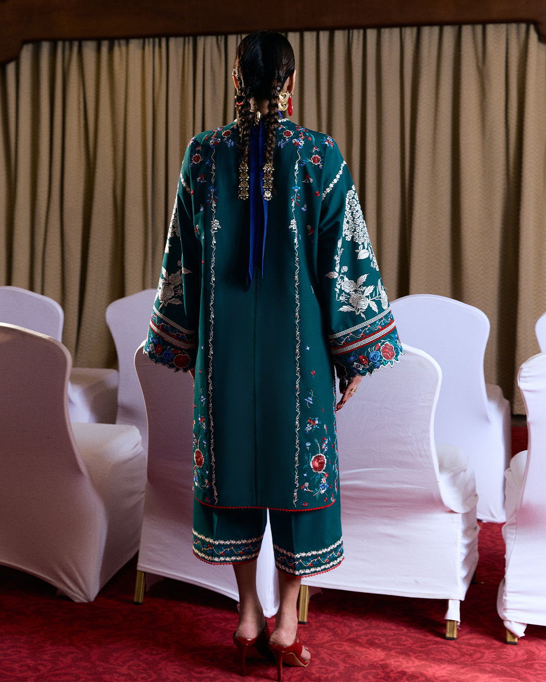 Jugnu | Summer Pret 25 | Tanav - Pakistani Designer Dress - by Jugnu - Type : Ladies Clothes - 100% Original at Saira Sultan
