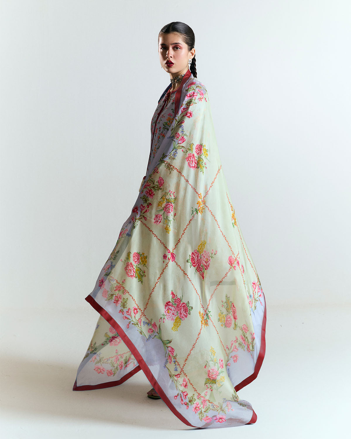 Jugnu | SS 25 | Nyami L Light Blue Cotton