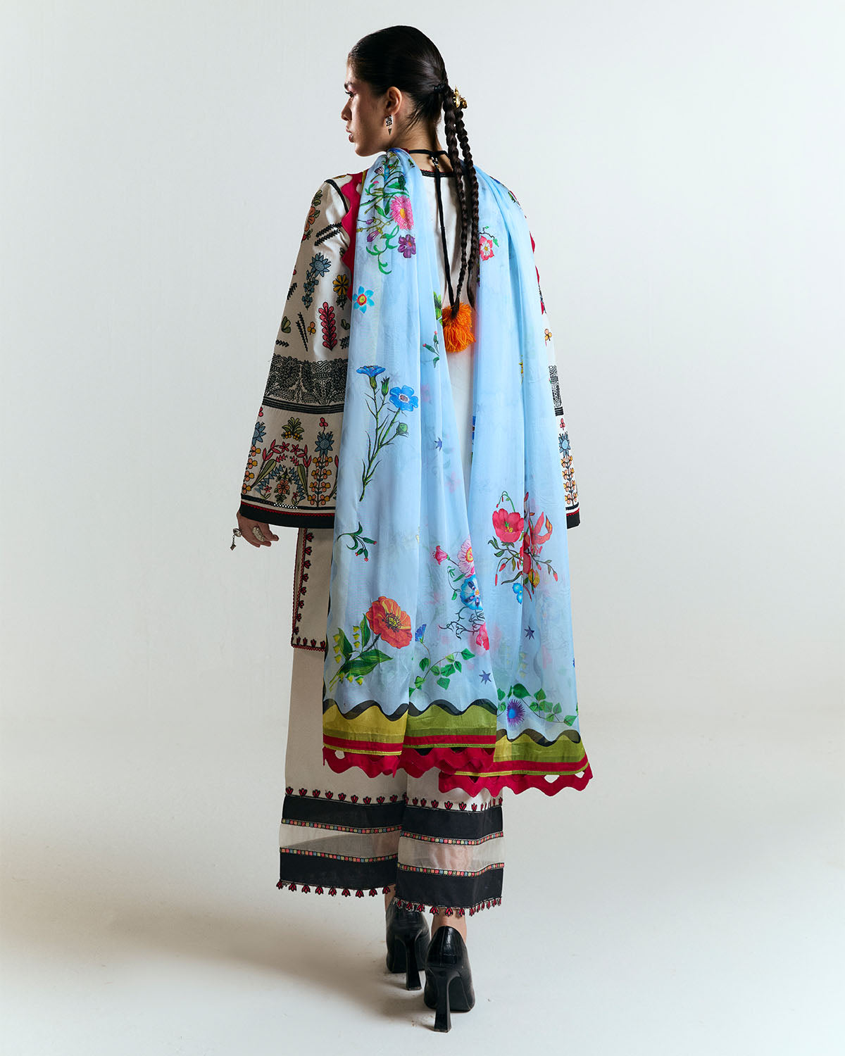 Jugnu | SS 25 | Tiya L Ivory Cotton