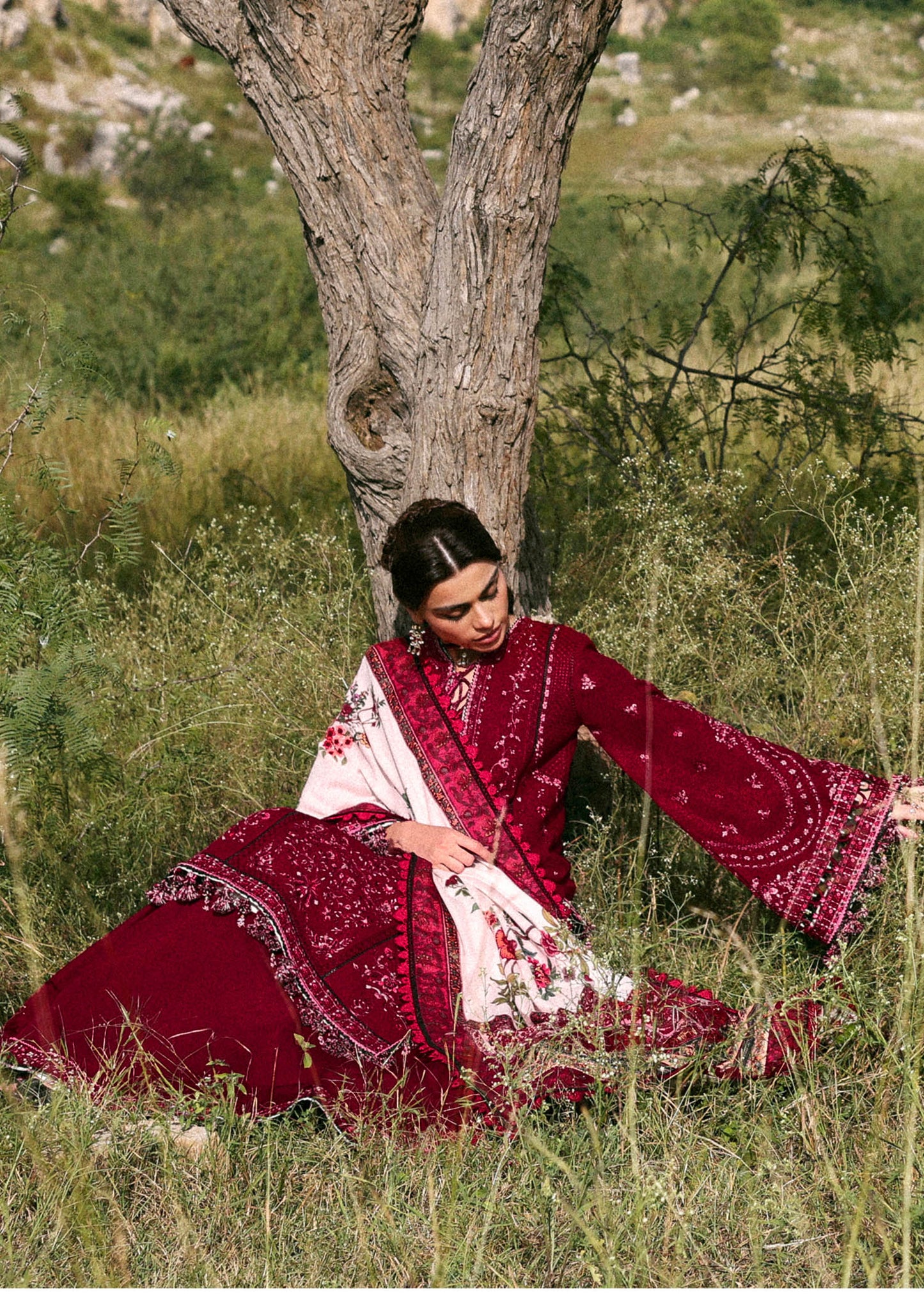 Hussain Rehar | Khaddar 25 | Mahrani by Hussain Rehar - Designer Dress - Type : Ladies Clothes - Available at Saira Sultan - 100% Original