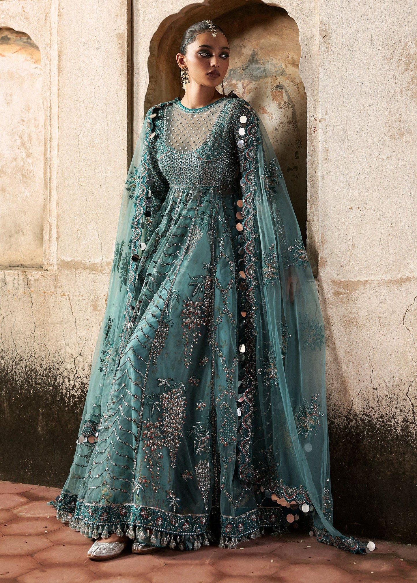 Hussain Rehar | Massarat Formals 25 | Nagma - Pakistani Designer Dress - by Hussain Rehar - Type : Ladies Clothes - 100% Original at Saira Sultan